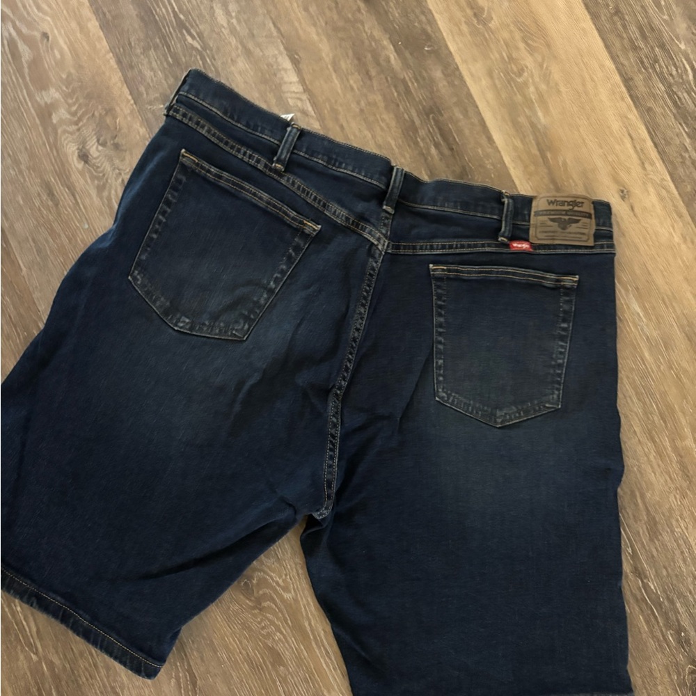 Men's Dark Blue Denim Shortssz 40 - Picture 2 of 2